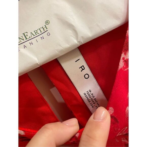 IRO floral asymmetric dress - Picture 6 of 9